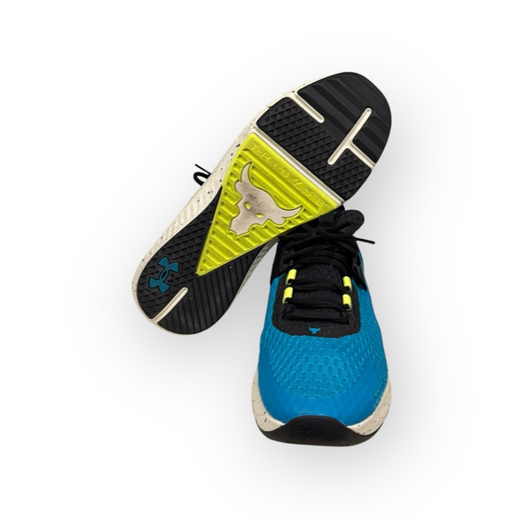 Under Armour Men’s Project Rock BSR 3 'Circuit Teal Black' Sz 10.5 3027344-300 - Picture 7 of 10